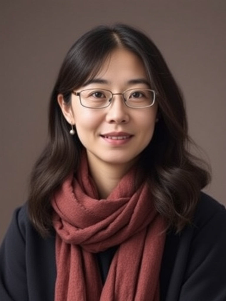 Portrait of manhwa author Kim Ji-hye